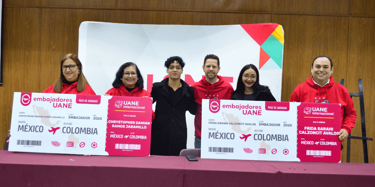 Imagen de portada para: Chrystopher y Frida: Los Nuevos Embajadores UANE Listos para su Aventura en Bogotá